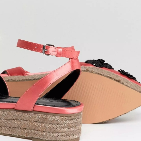 ASOS coral espadrilles - Picture 4 of 7